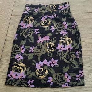 Wilfred Bodycon Floral Print Skirt